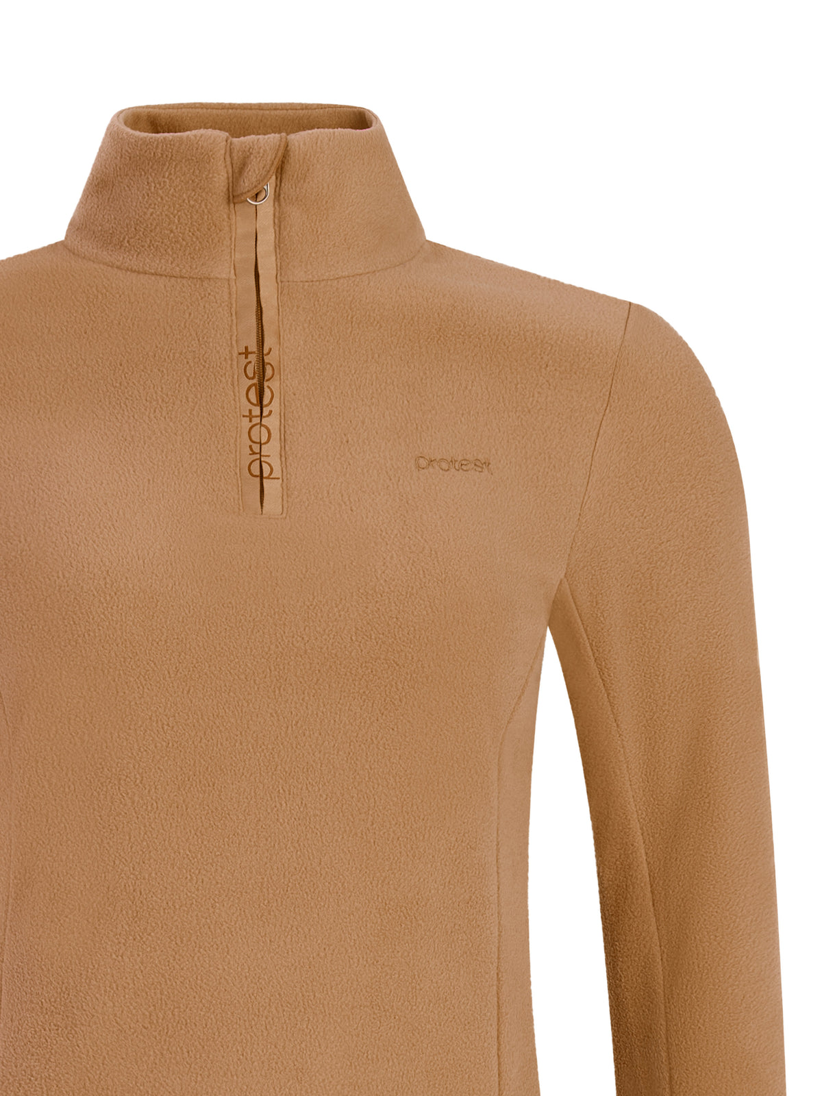 PROTEST PRTRemutez Midlayers 1/4 Zip | Teddy Brown