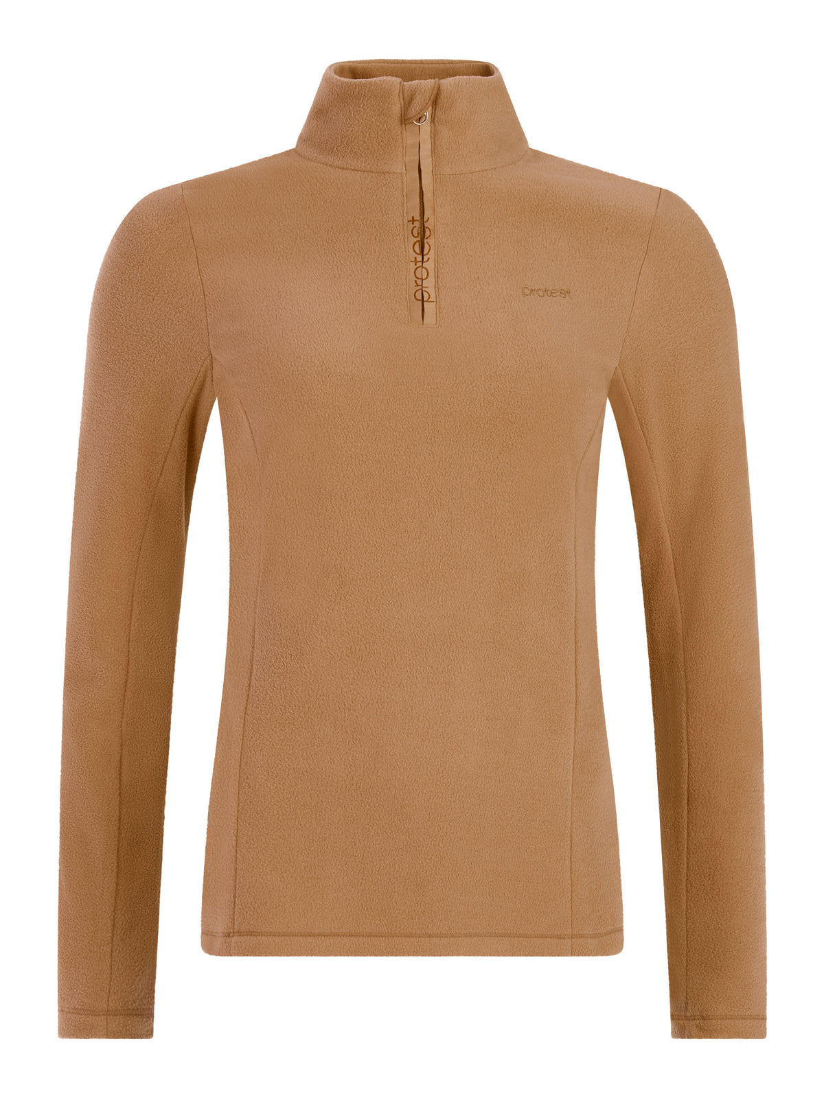PROTEST PRTRemutez Midlayers 1/4 Zip | Teddy Brown