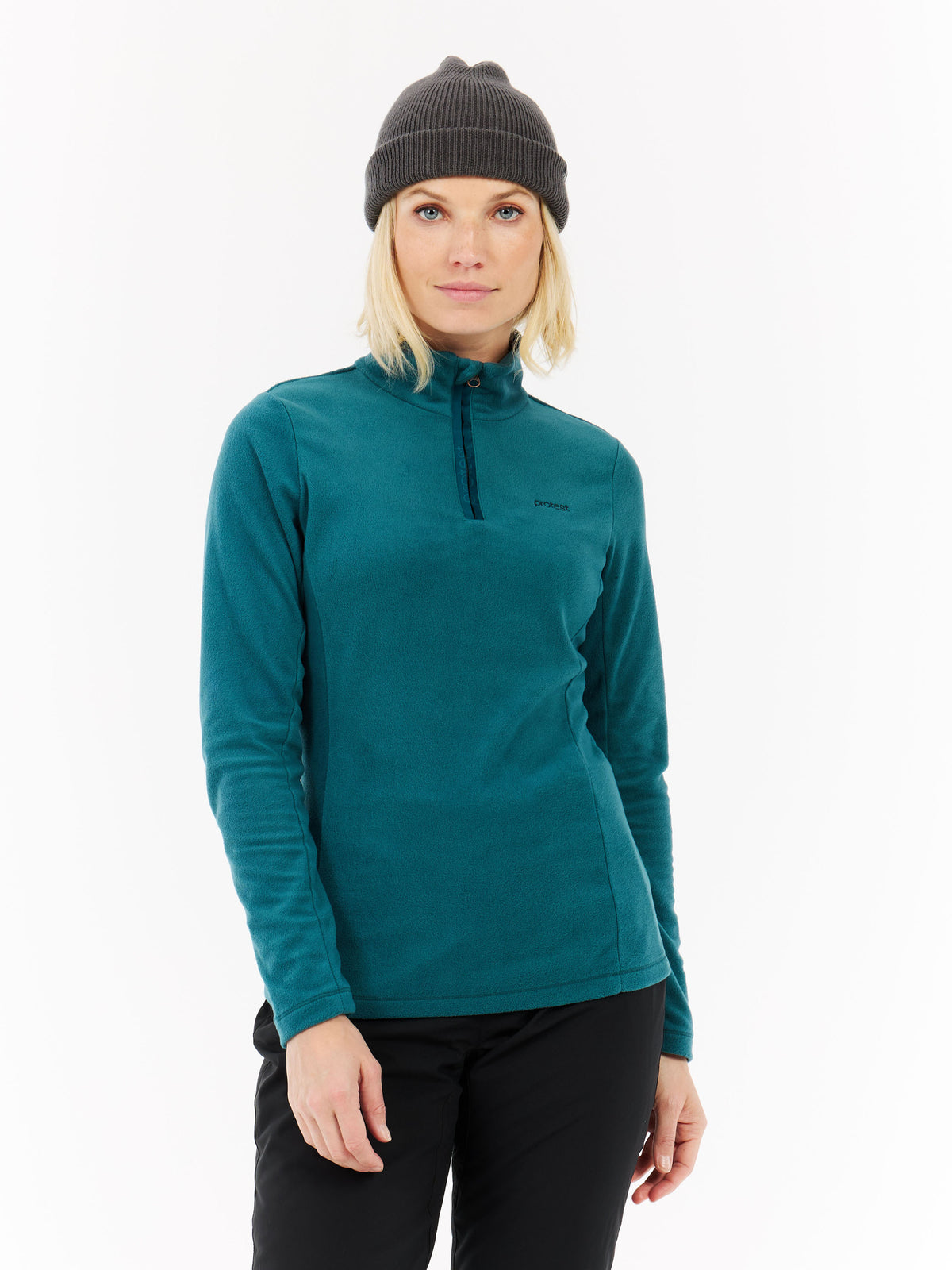 PROTEST PRTRemutez Midlayers 1/4 Zip | Rainstorm Blue
