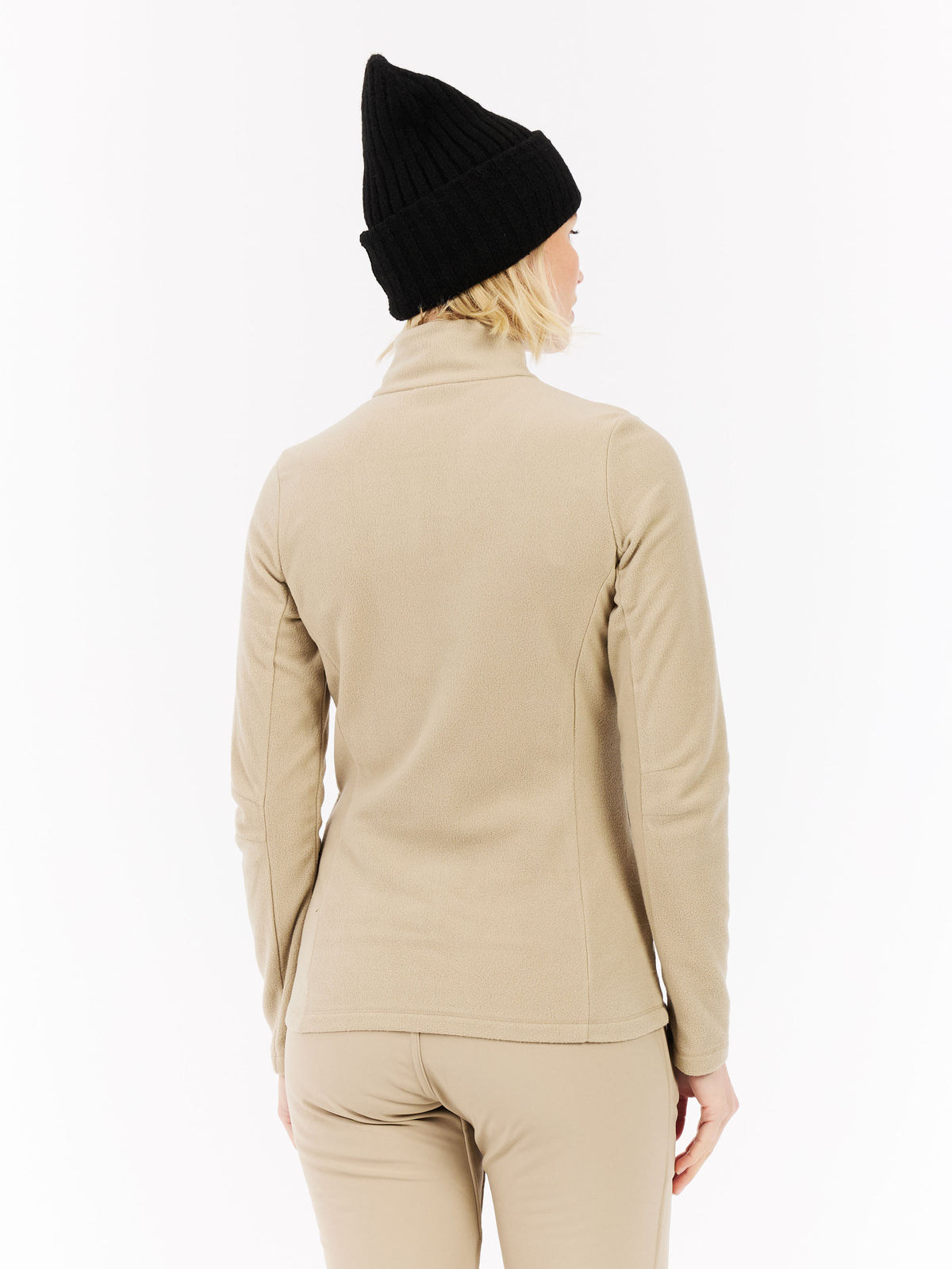 PROTEST PRTRemutez 1/4 Zip Active Top | BambooBeige