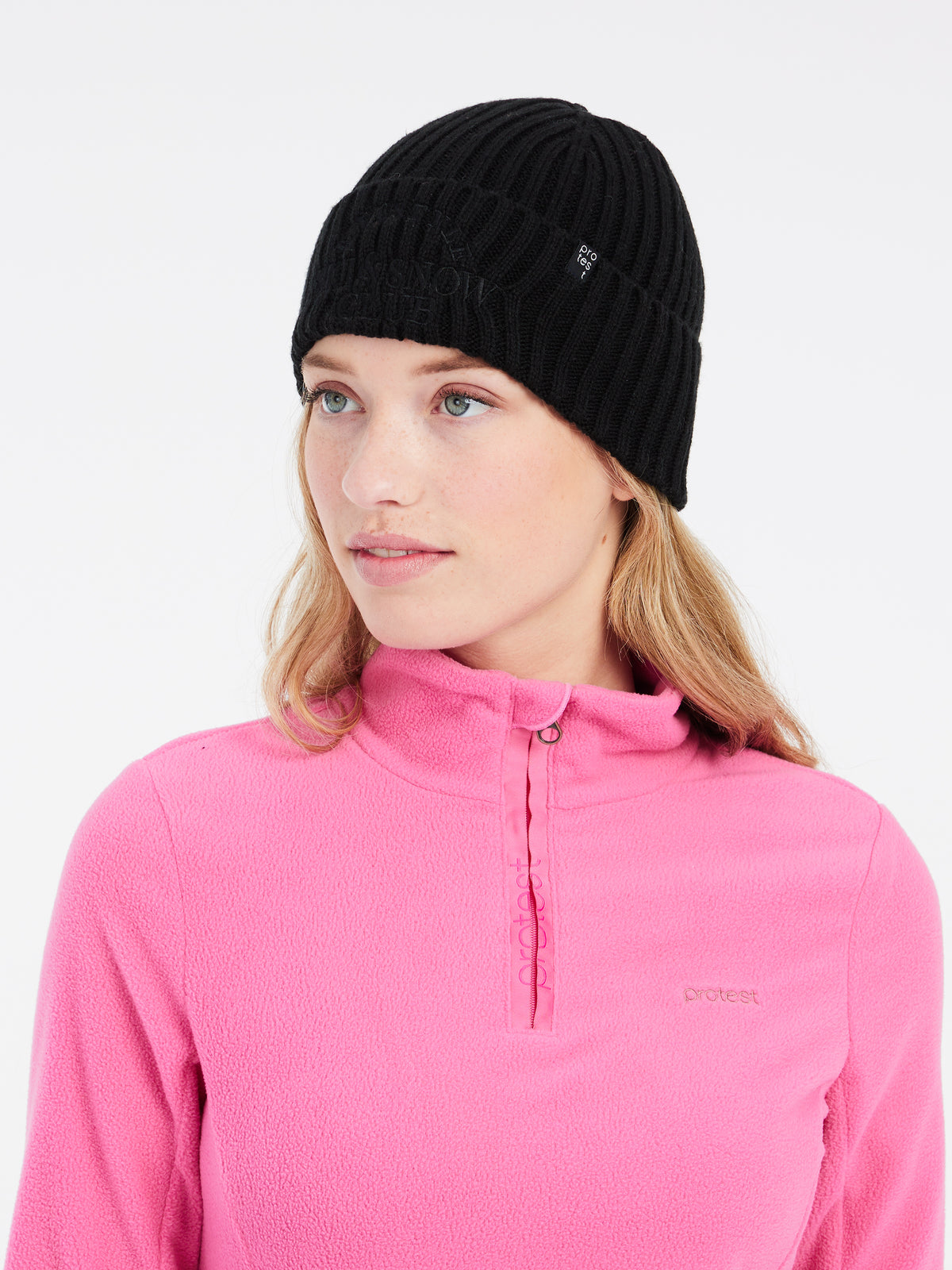 PROTEST PRTRemutez 1/4 Zip Active Top | Foxy Pink
