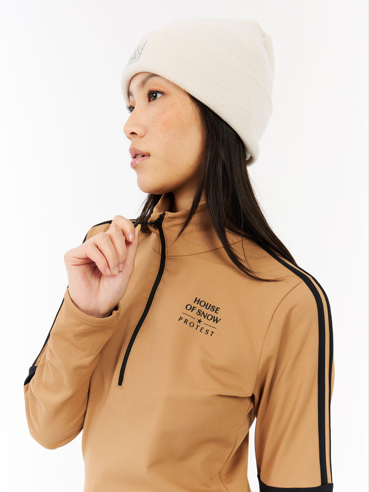 PROTEST PRTCarly Mid layers & Fleeces | Teddy Brown