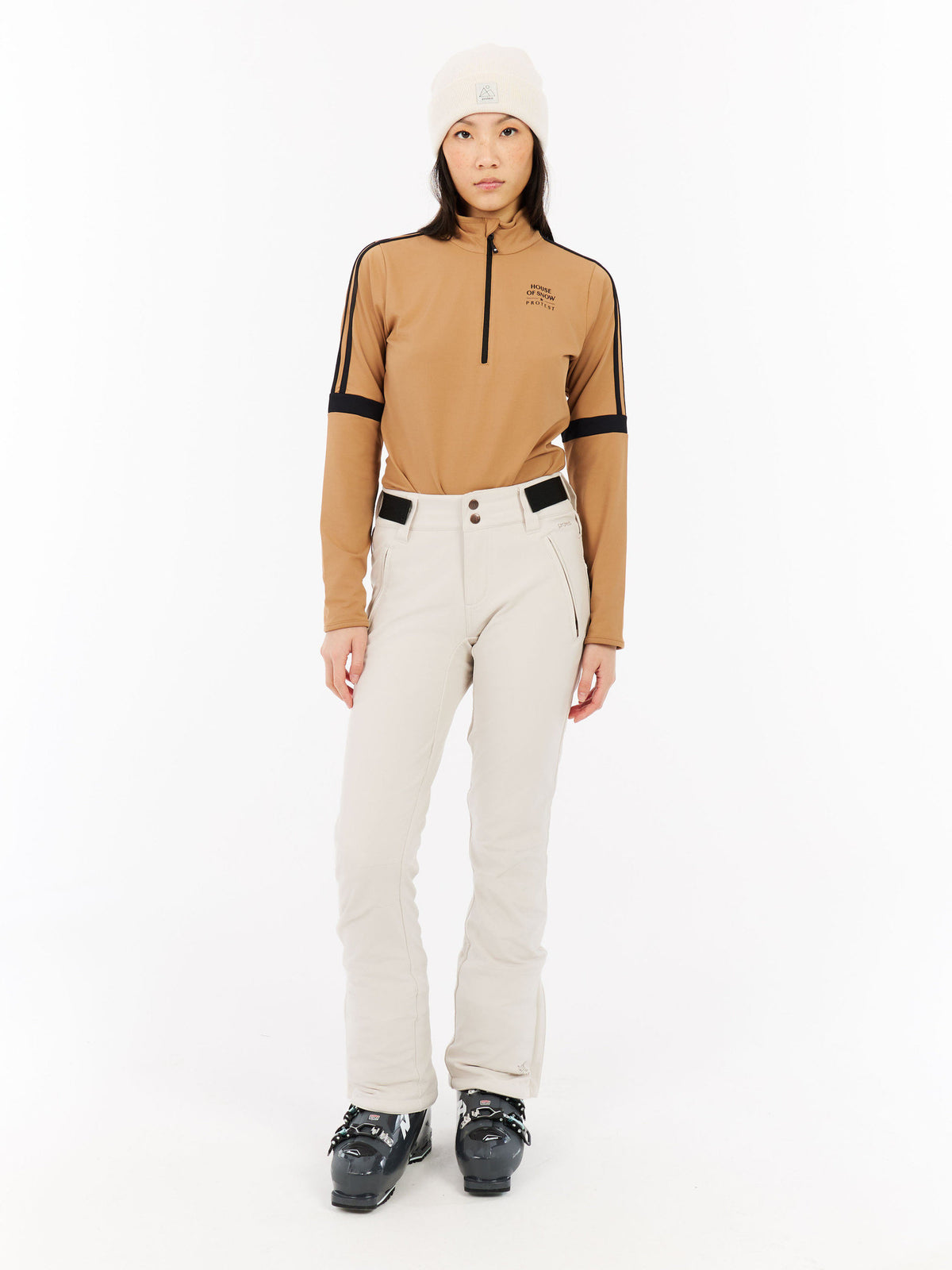 PROTEST PRTCarly Mid layers & Fleeces | Teddy Brown