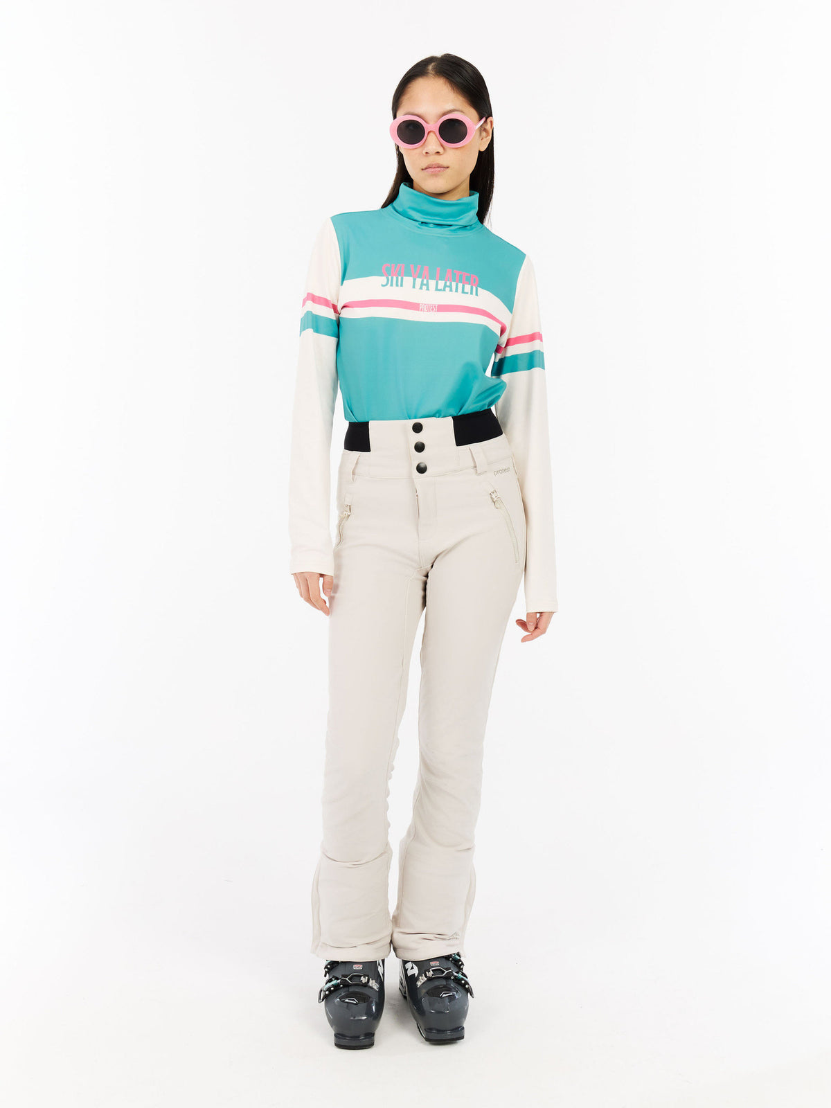 PROTEST PRTCreate Mid layers & Fleeces | Glacial Blue