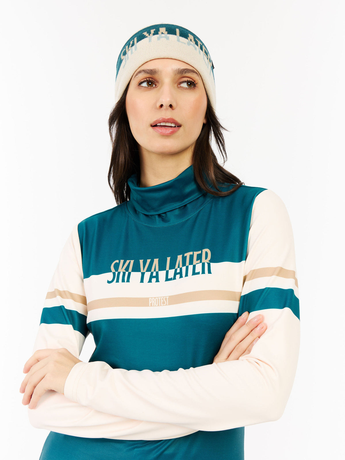 PROTEST PRTCreate Mid layers & Fleeces | Rainstorm Blue