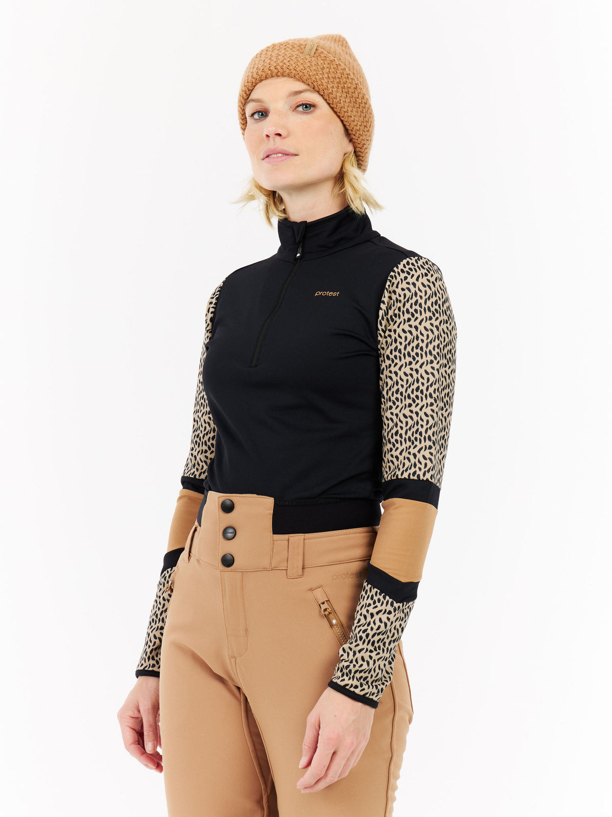 PROTEST PRTNynke Mid layers & Fleeces | Teddy Brown