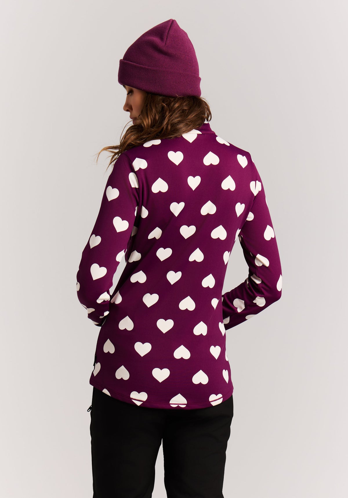 PROTEST PRTSwana Midlayers 1/4 Zip | Current purple