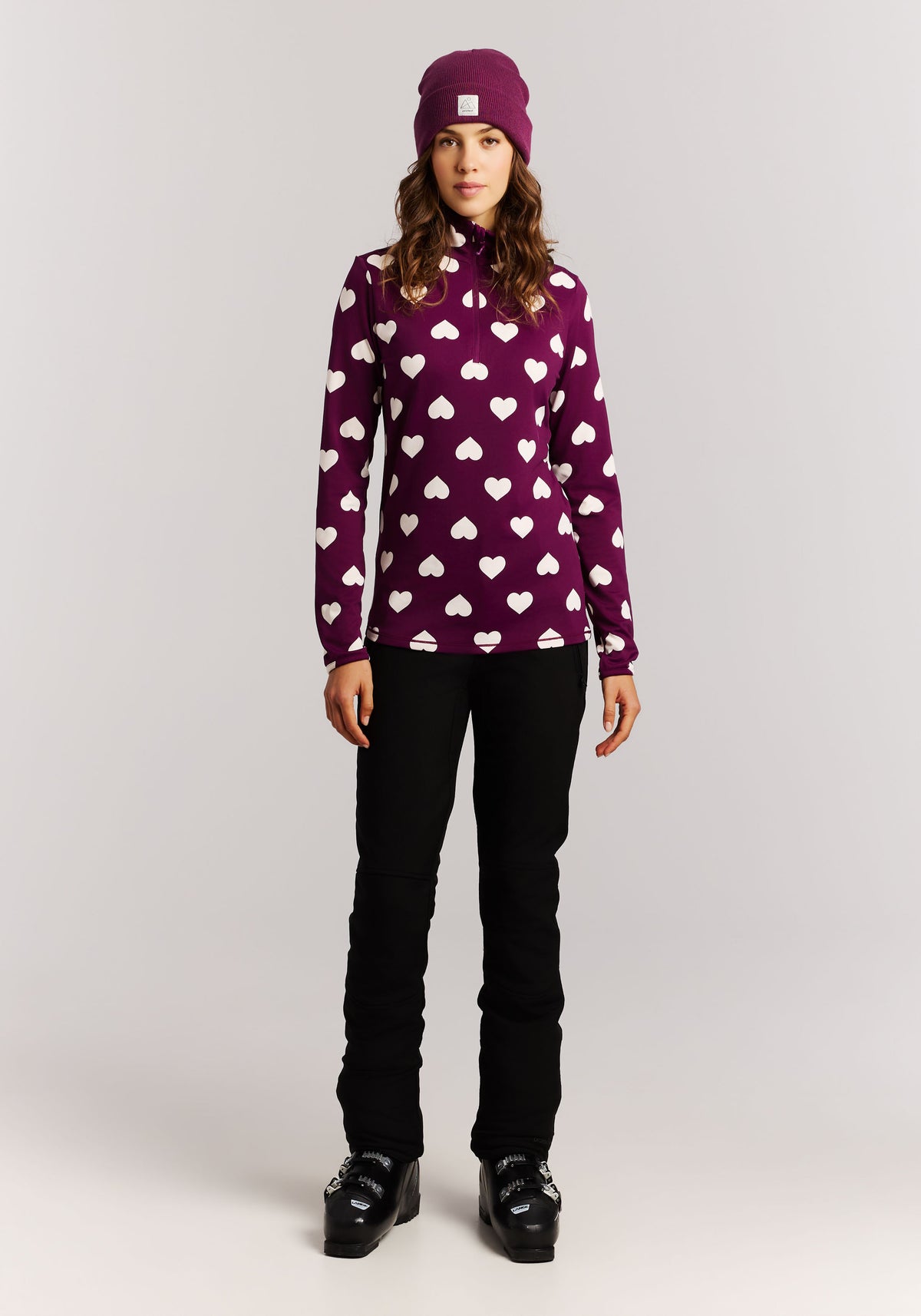 PROTEST PRTSwana Midlayers 1/4 Zip | Current purple