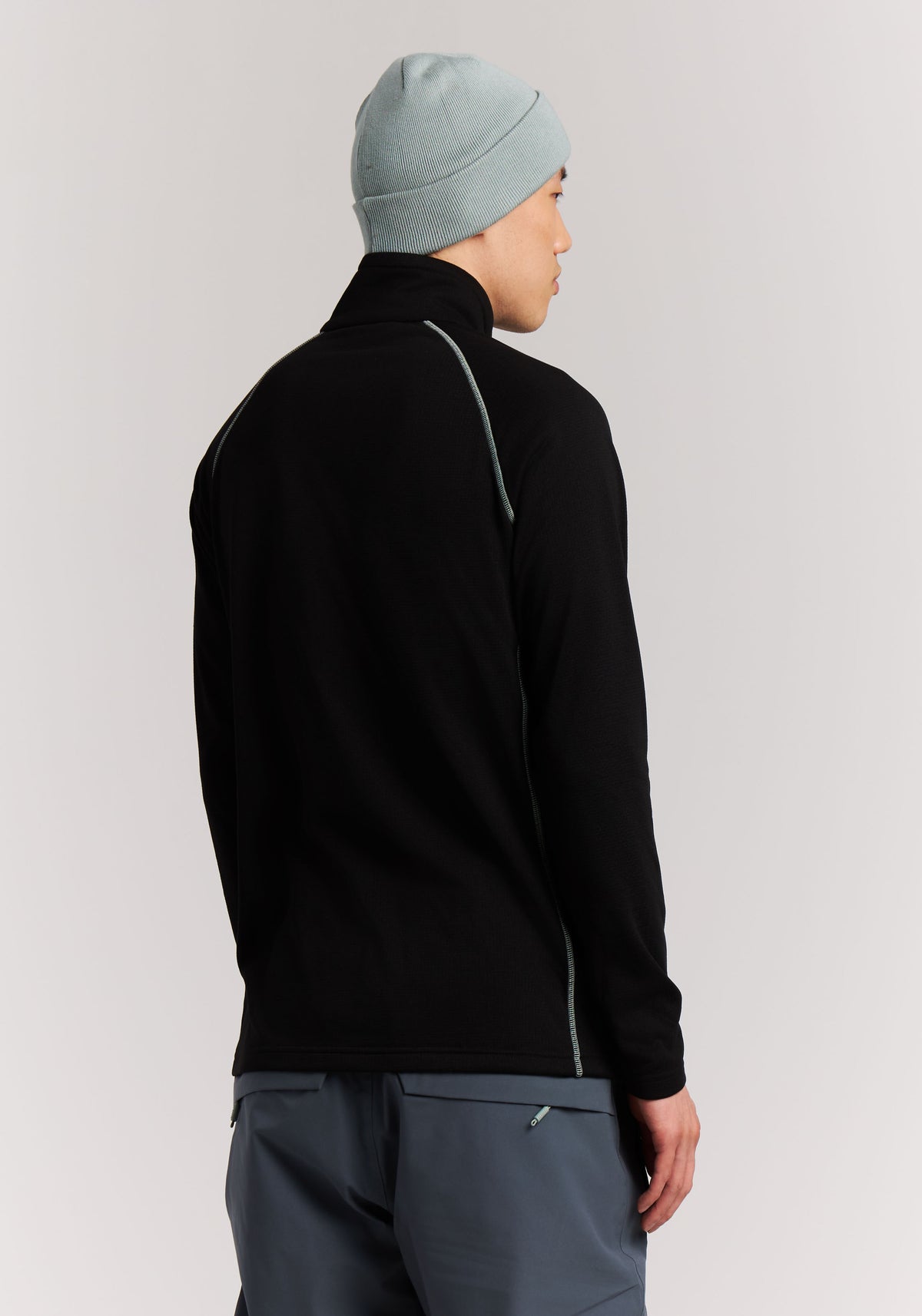 PROTEST PRTRekody Midlayers 1/4 Zip | True Black
