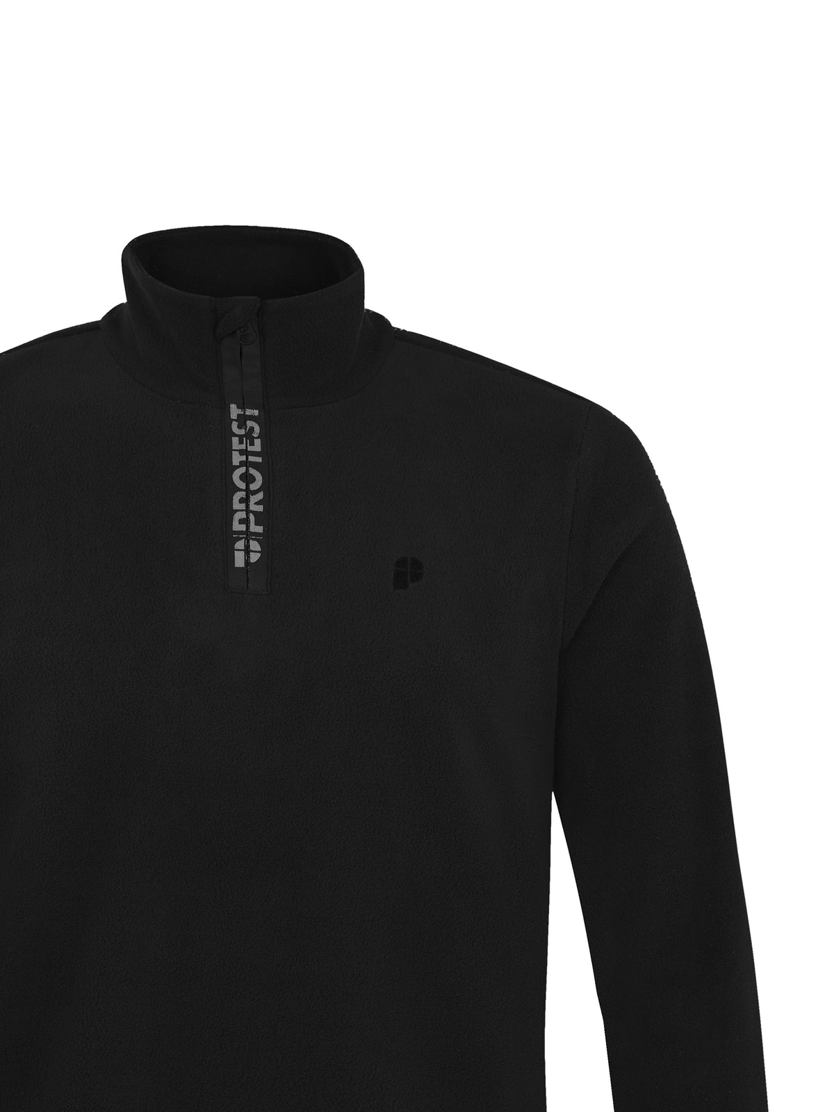 PROTEST PRTReperfecto 1/4 Zip Active T | True Black