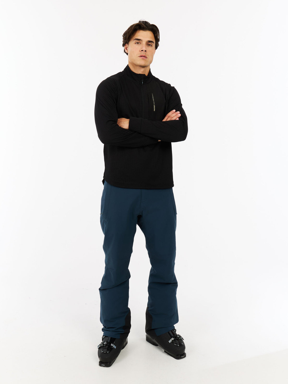 PROTEST PRTCatcher Mid layers & Fleeces | True Black
