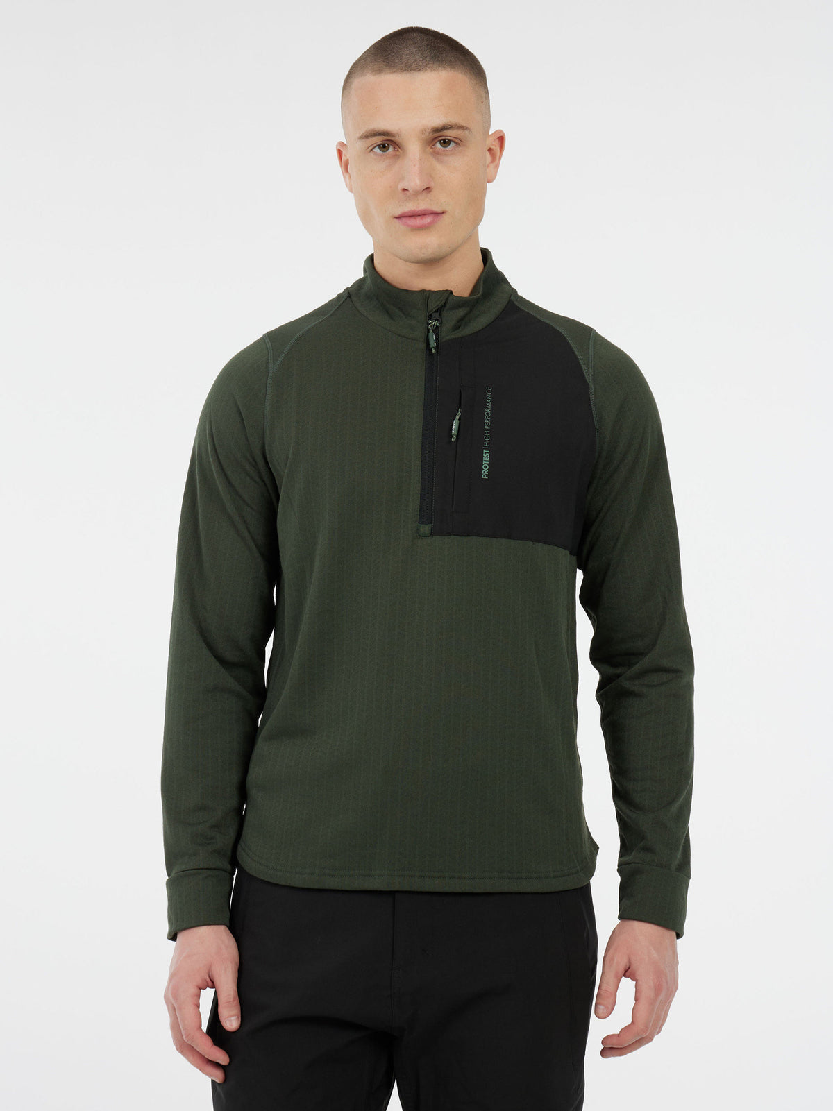 PROTEST PRTCatcher Mid layers & Fleeces | Kale green