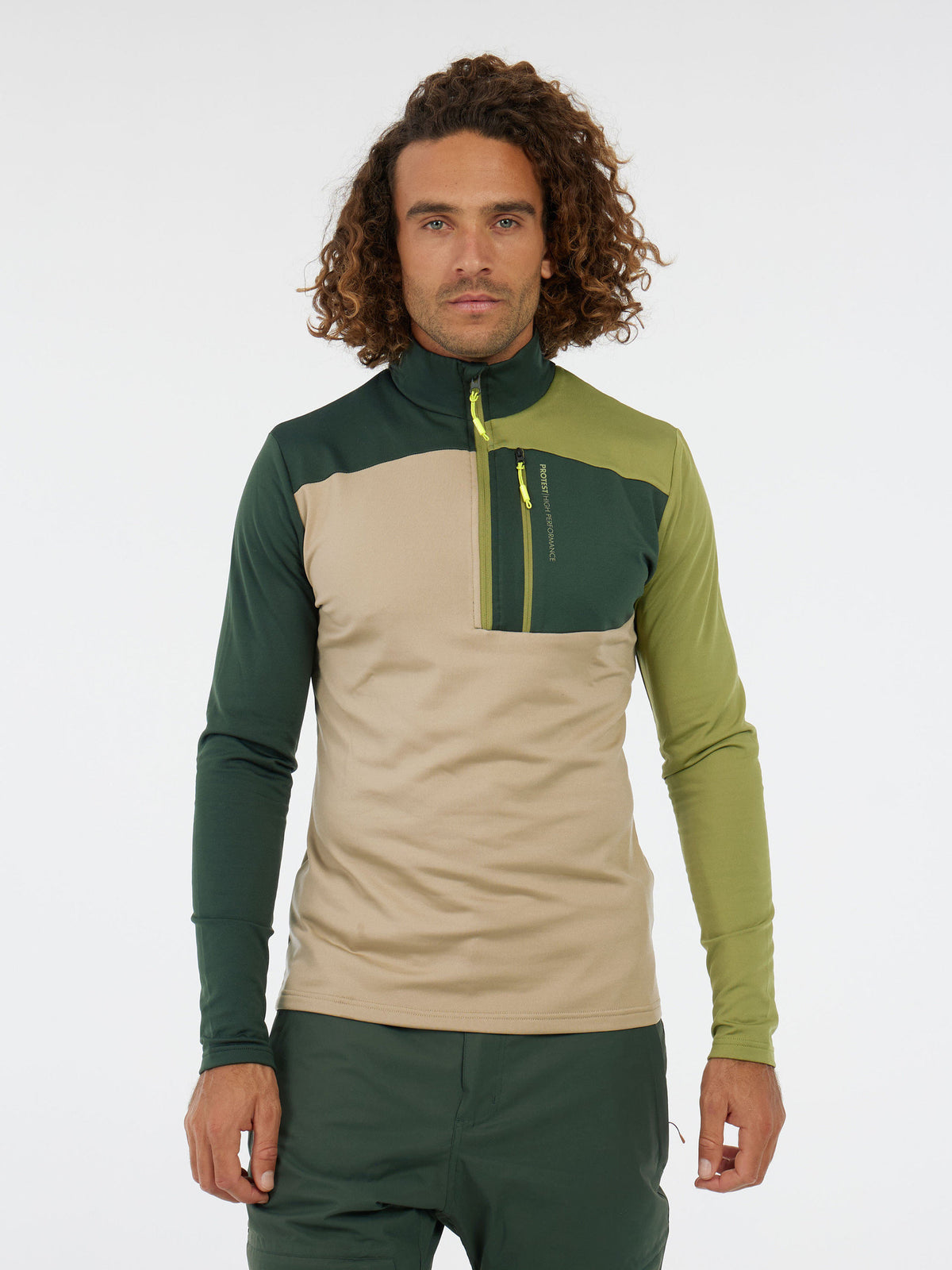 PROTEST PRTDraw Mid layers & Fleeces | Herbal green
