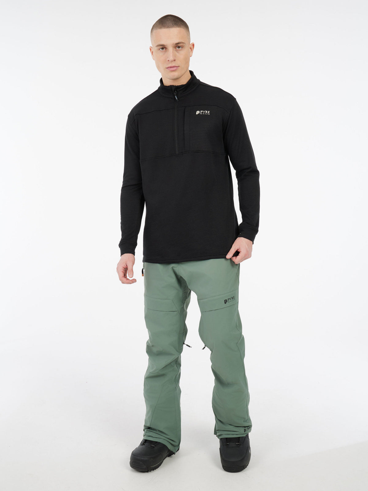 PROTEST PRTGraphic Mid layers & Fleeces | True Black