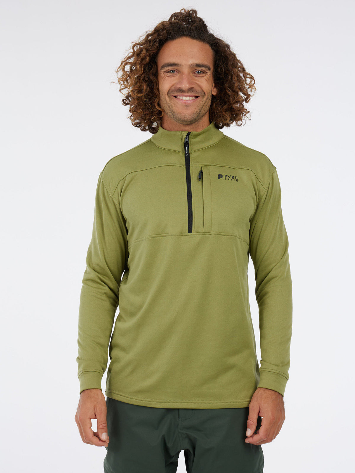 PROTEST PRTGraphic Mid layers & Fleeces | Herbal green