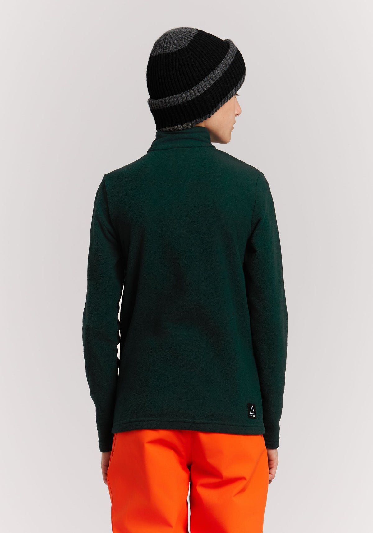 PROTEST Reperfecty JR Midlayers 1/4 Zip | Kombu green