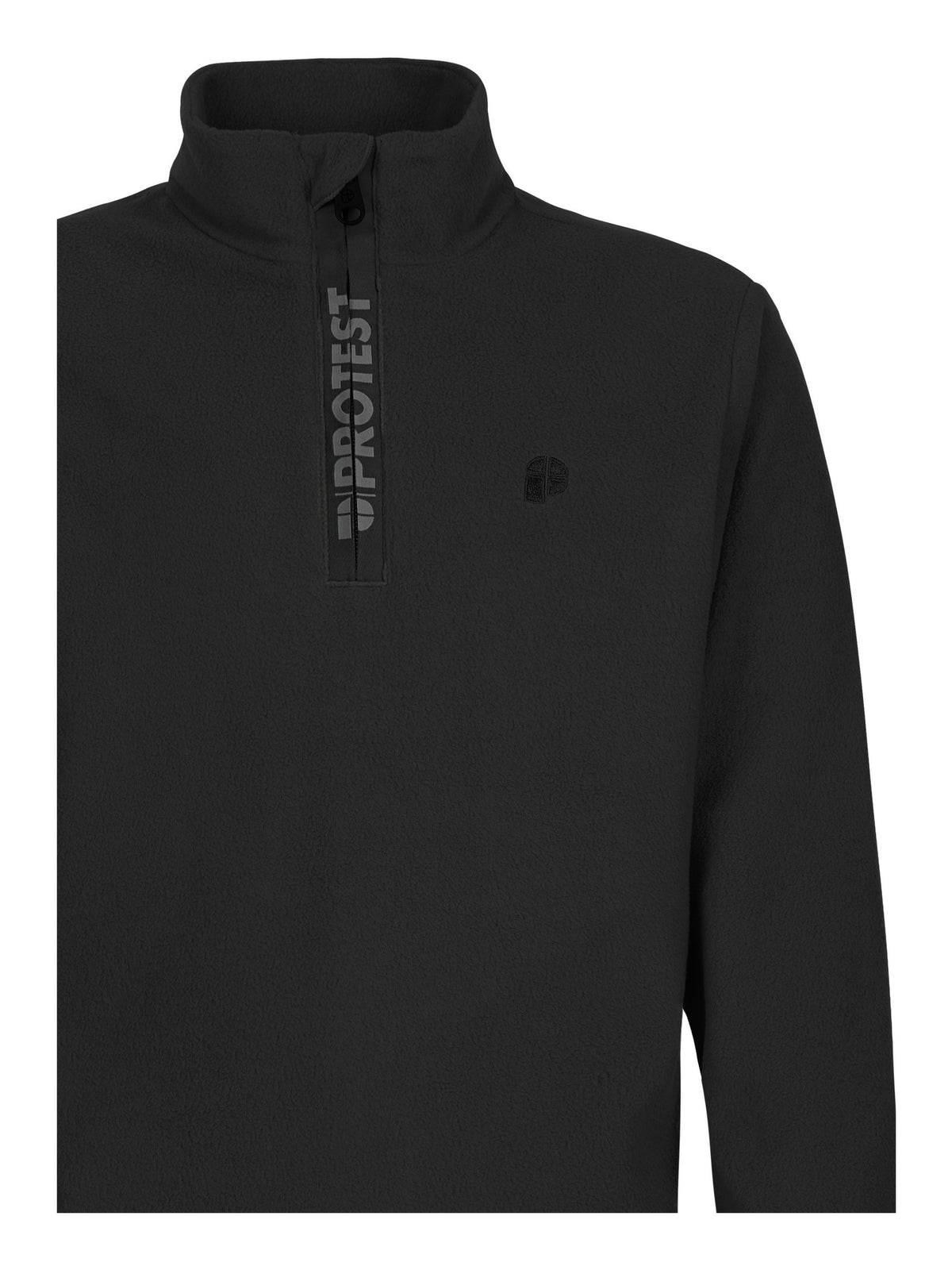 PROTEST Reperfecty JR Midlayers 1/4 Zip | True Black