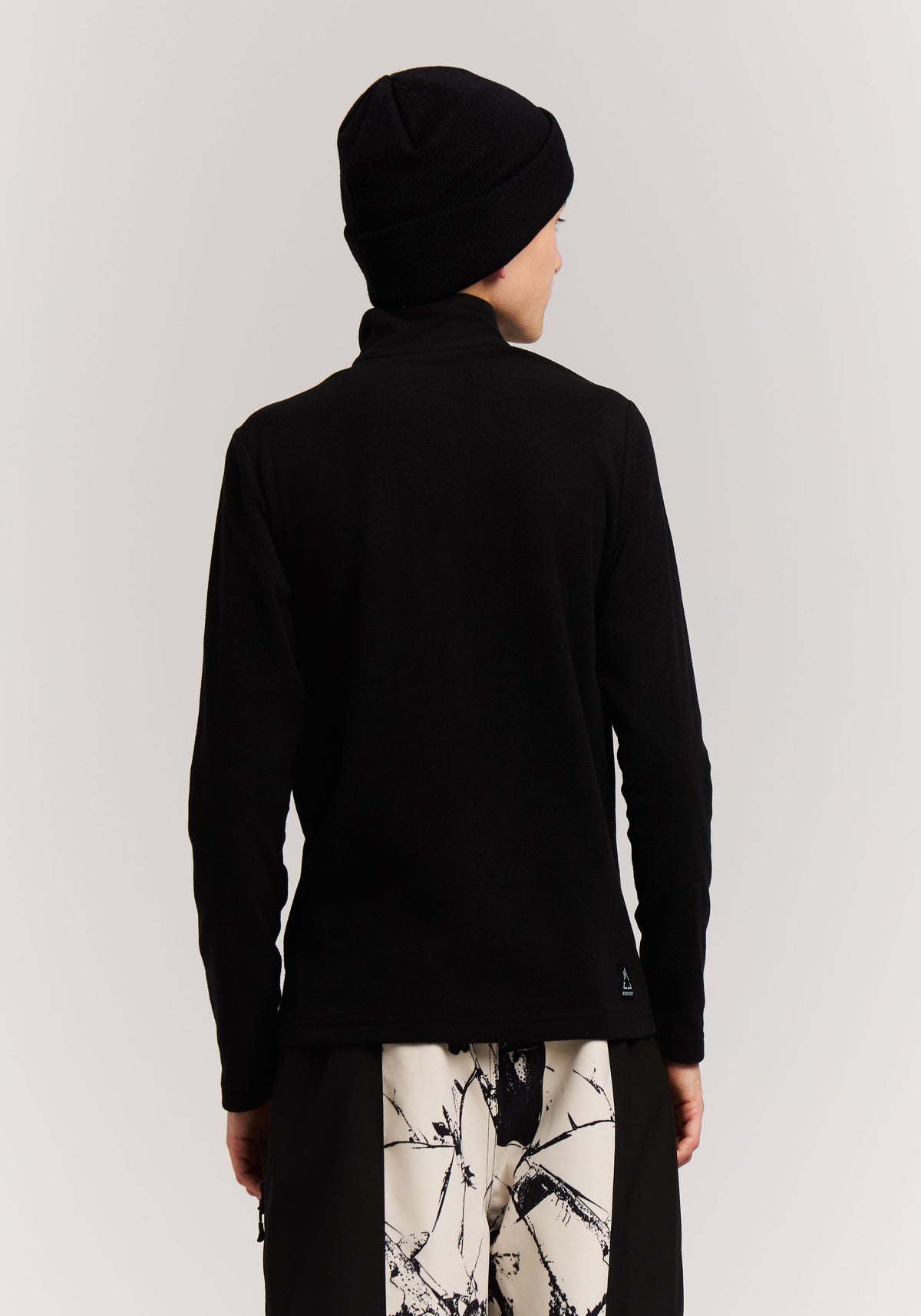 PROTEST Reperfecty JR Midlayers 1/4 Zip | True Black
