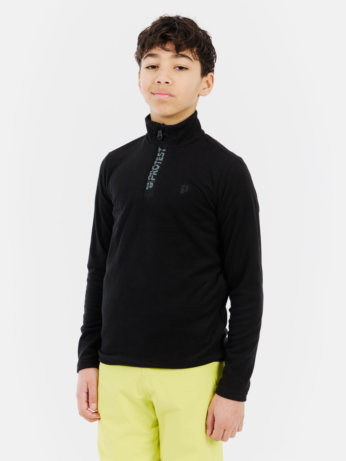 PROTEST Reperfecty JR 1/4 Zip Active T | True Black