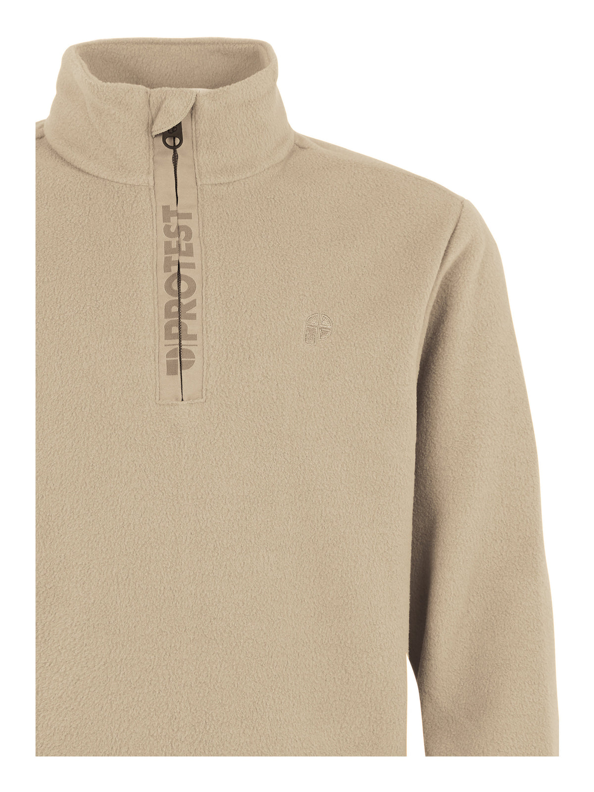 PROTEST Reperfecty JR Midlayers 1/4 Zip | BambooBeige