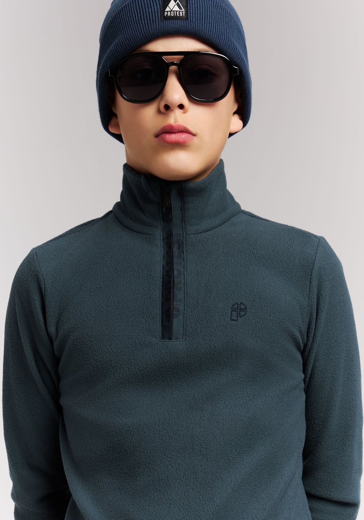 PROTEST Reperfecty JR Midlayers 1/4 Zip | Twilight navy
