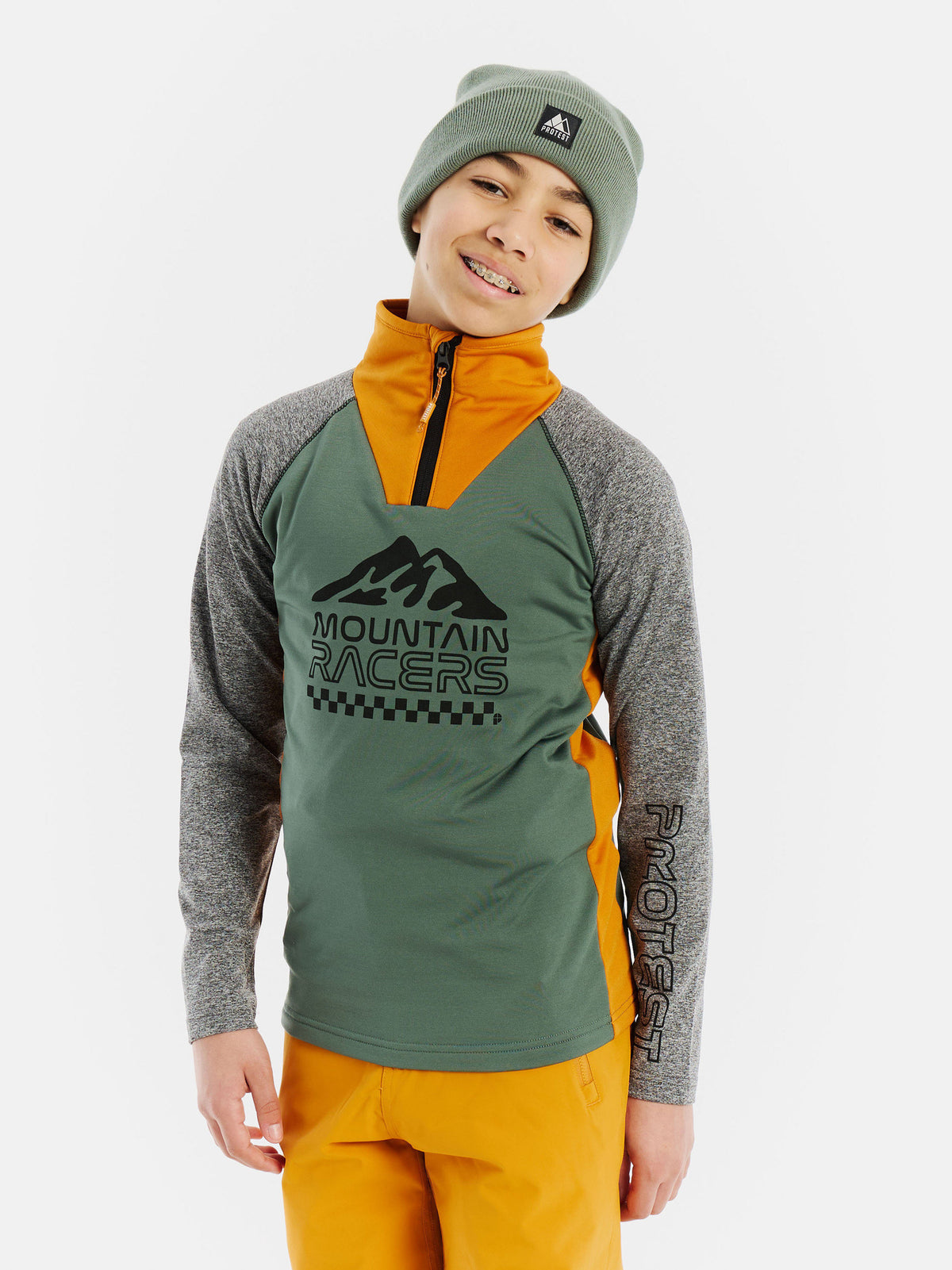 PROTEST PRTDelano JR Mid layers & Fleeces | Aspen green