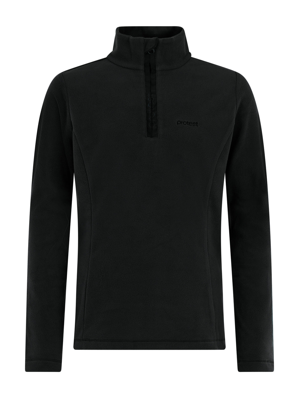 PROTEST Remutey JR Midlayers 1/4 Zip | True Black