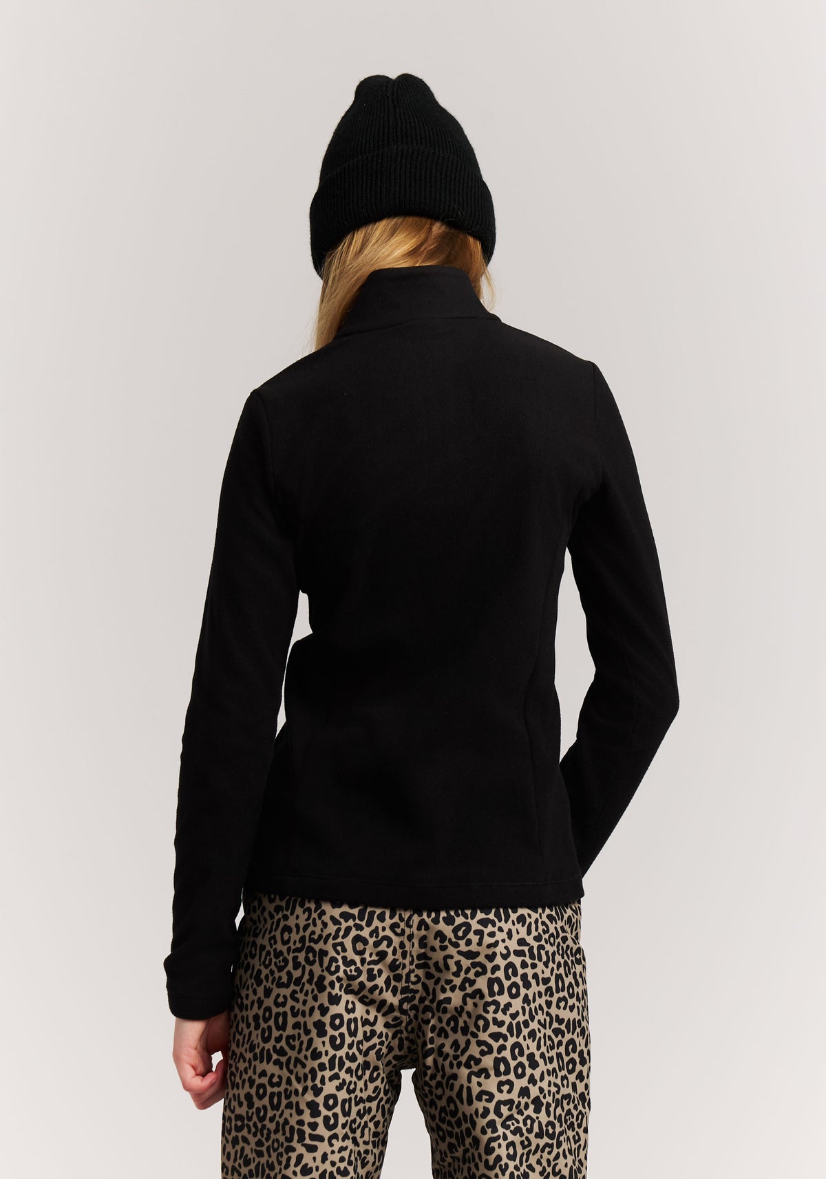 PROTEST Remutey JR Midlayers 1/4 Zip | True Black
