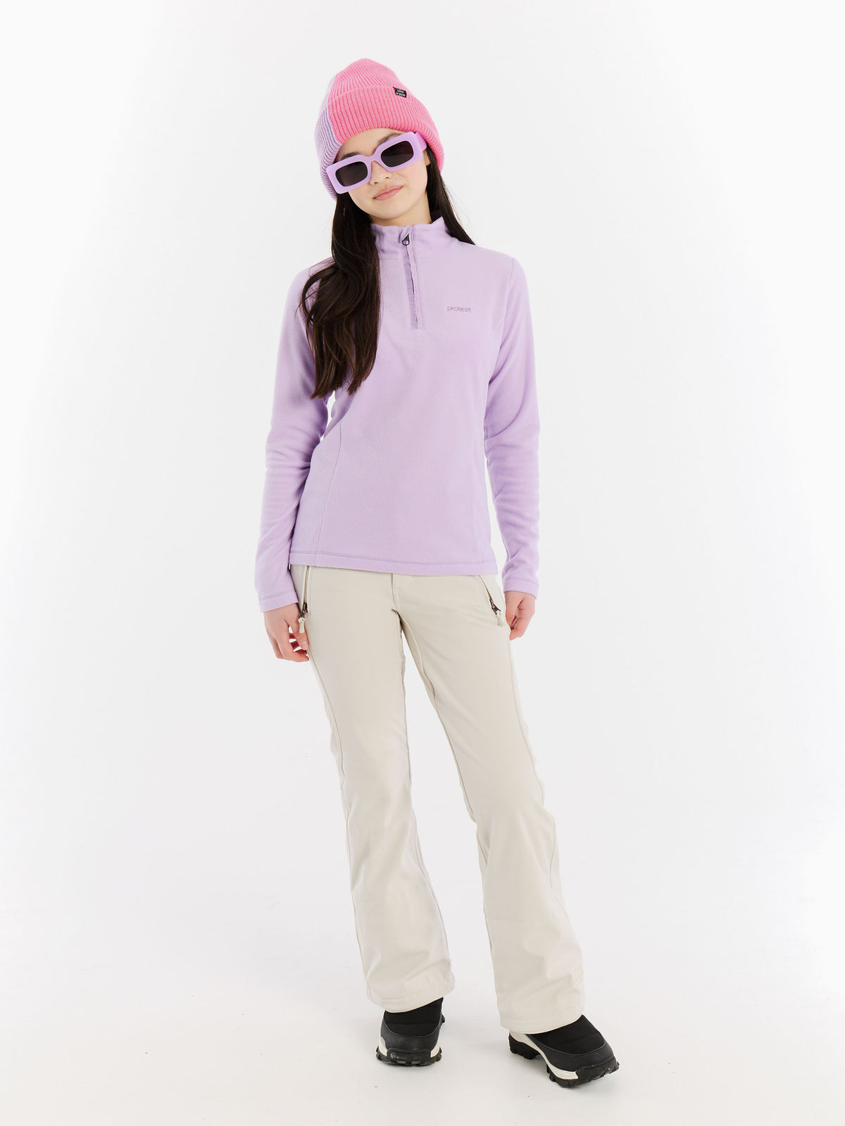 PROTEST Remutey JR Fleece  | Thistle Purple