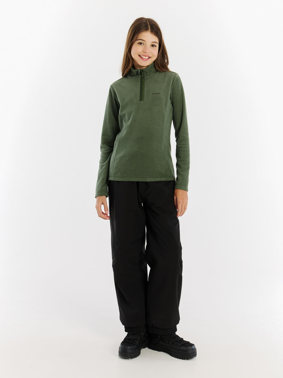 PROTEST Remutey JR Fleece | Thyme