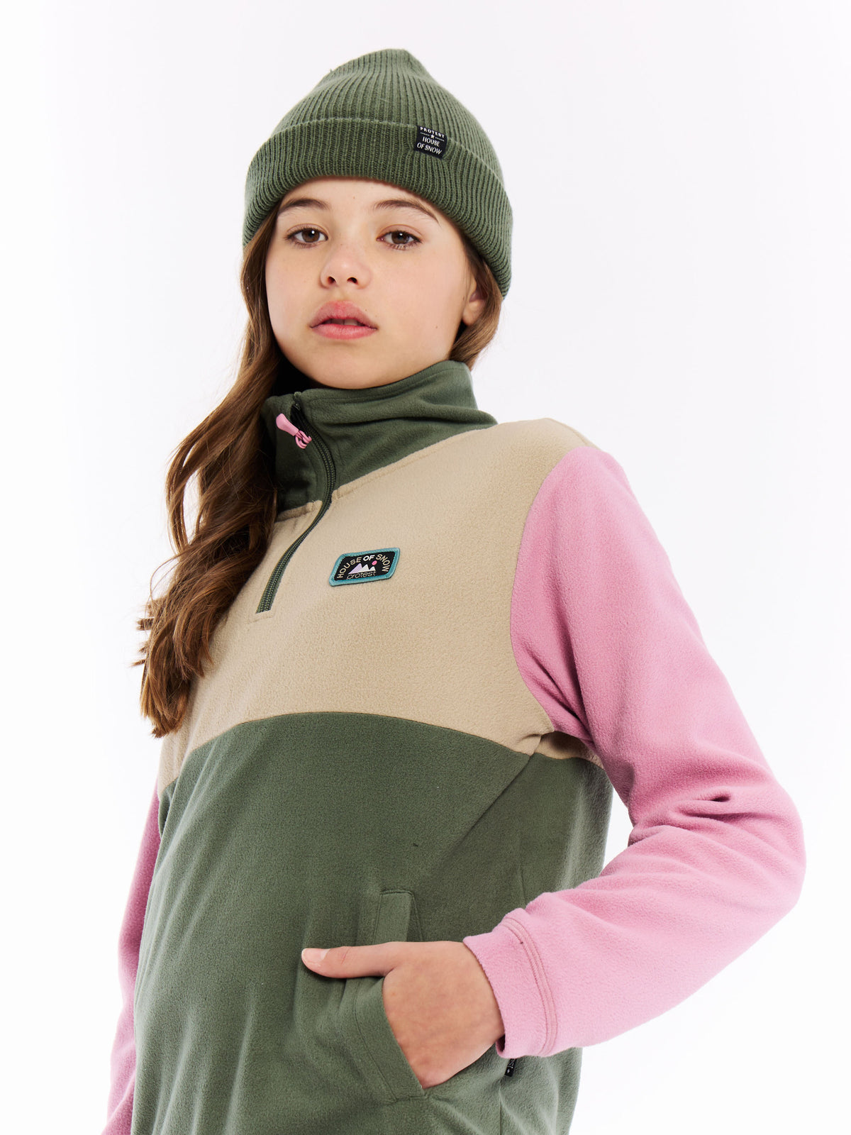 PROTEST PRTInke JR Fleece | Vintage Pink