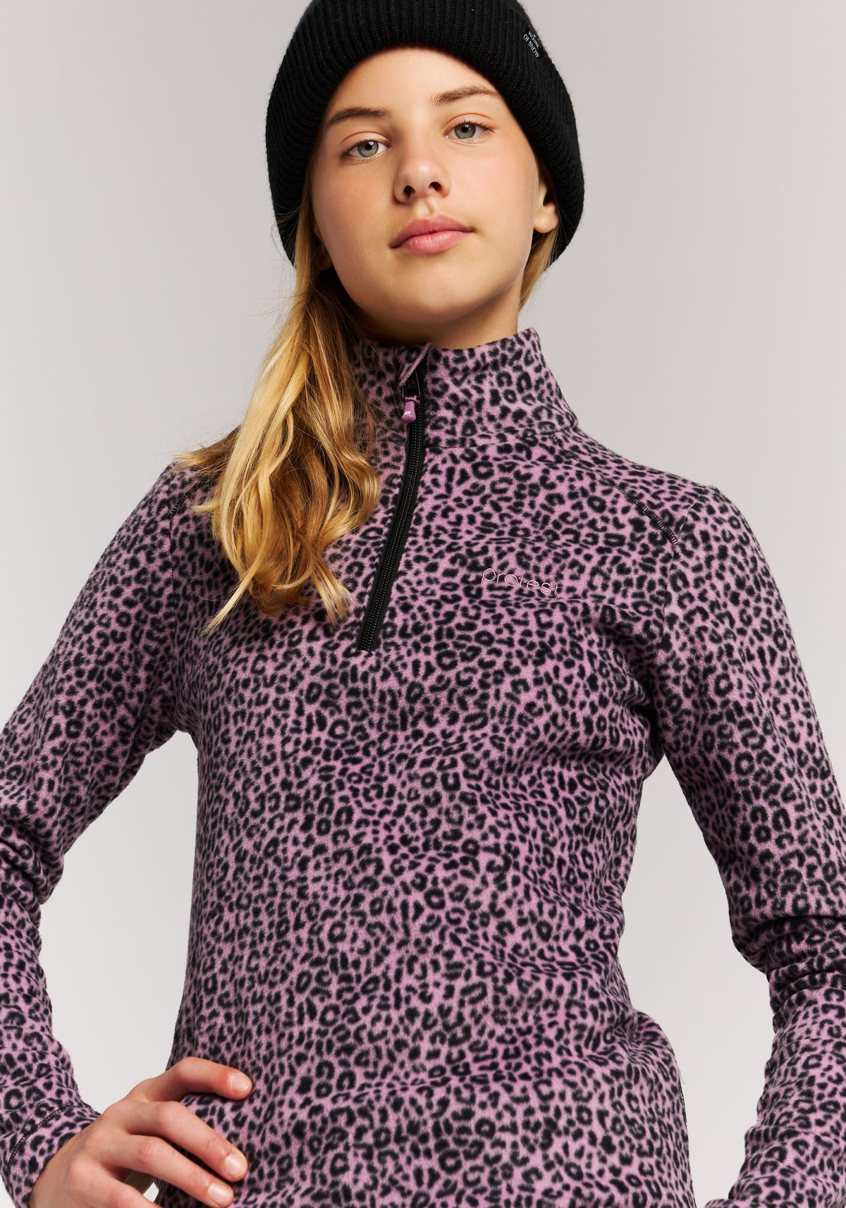 PROTEST PRTRemissy JR Midlayers 1/4 Zip | Valerianlilac