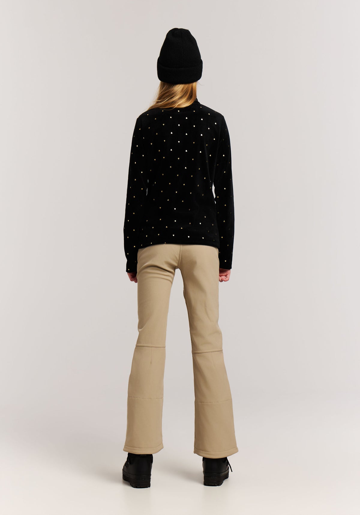 PROTEST PRTMarta JR Midlayers 1/4 Zip | True Black