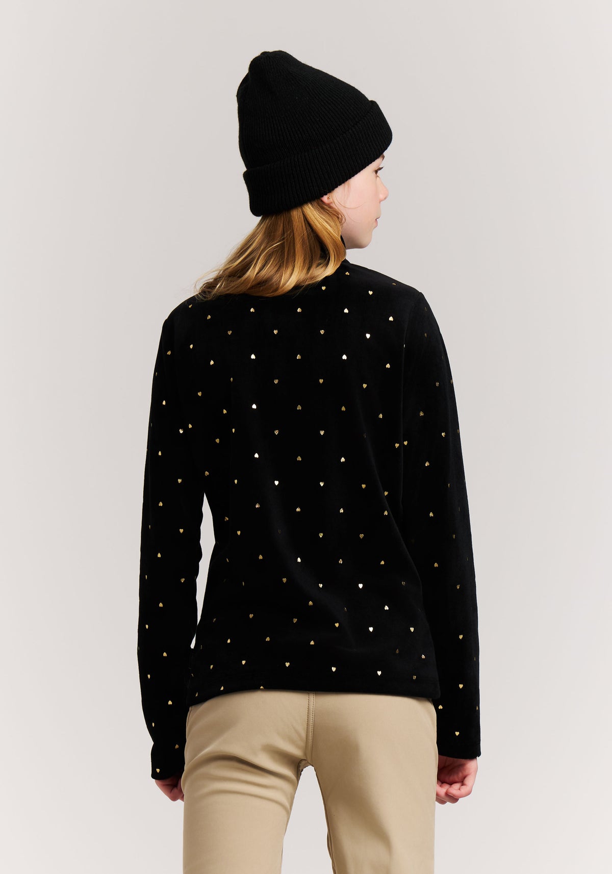 PROTEST PRTMarta JR Midlayers 1/4 Zip | True Black