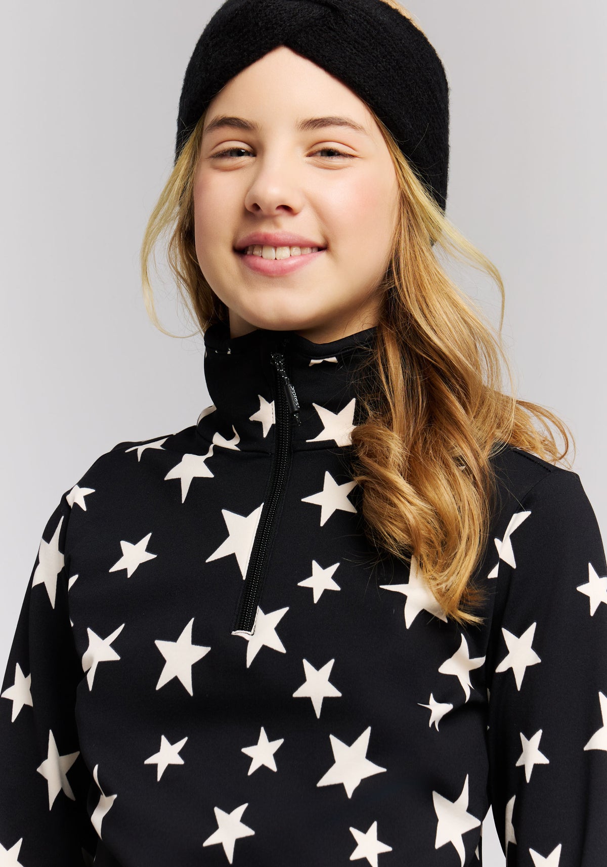 PROTEST PRTTopsy JR Midlayers 1/4 Zip | True Black