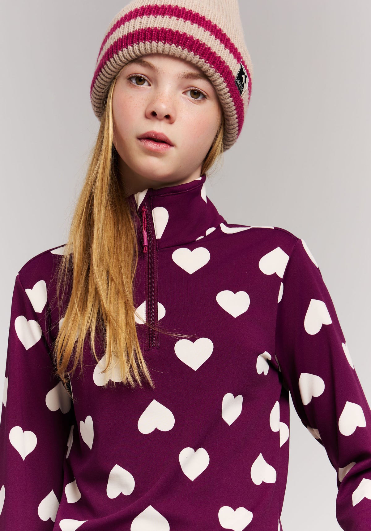 PROTEST PRTTopsy JR Midlayers 1/4 Zip | Current purple
