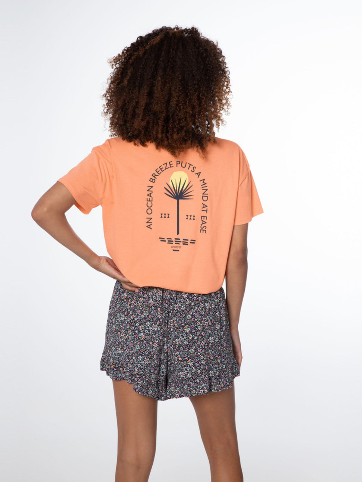 PROTEST PRTPALAU t-shirt | Sunstoneorange