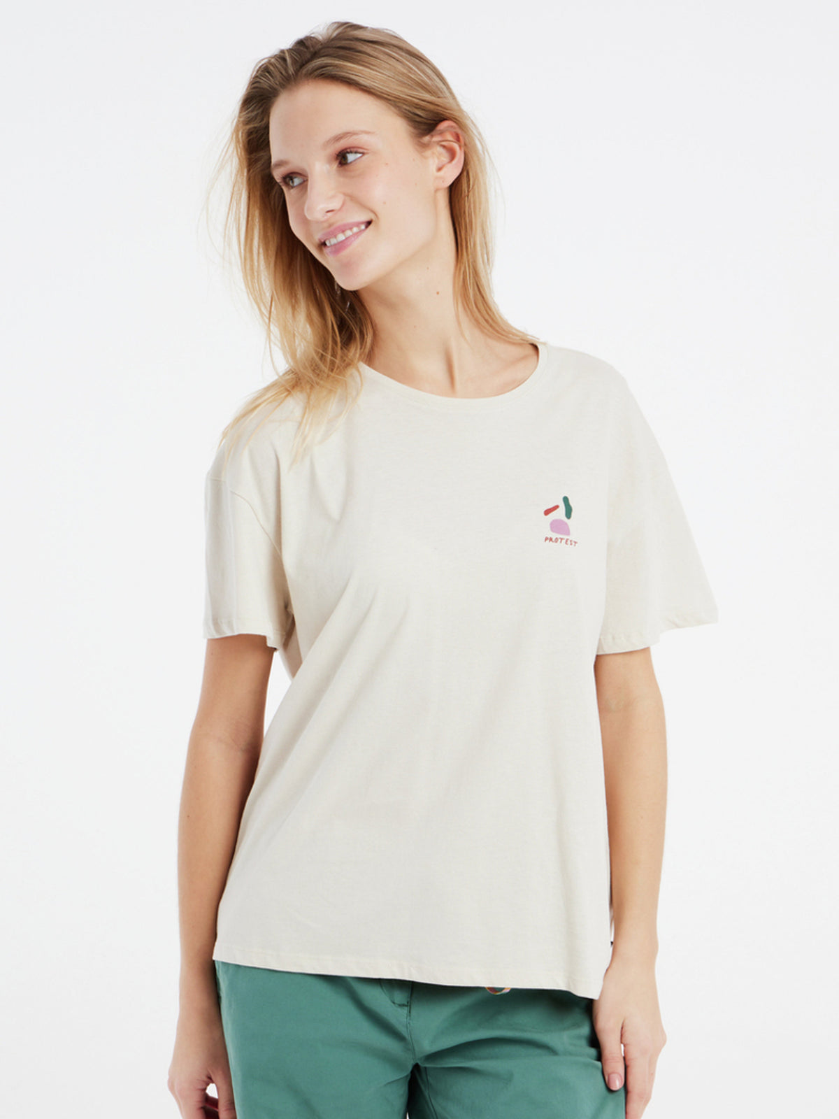 PROTEST PRTKOI t-shirt | Kitoffwhite