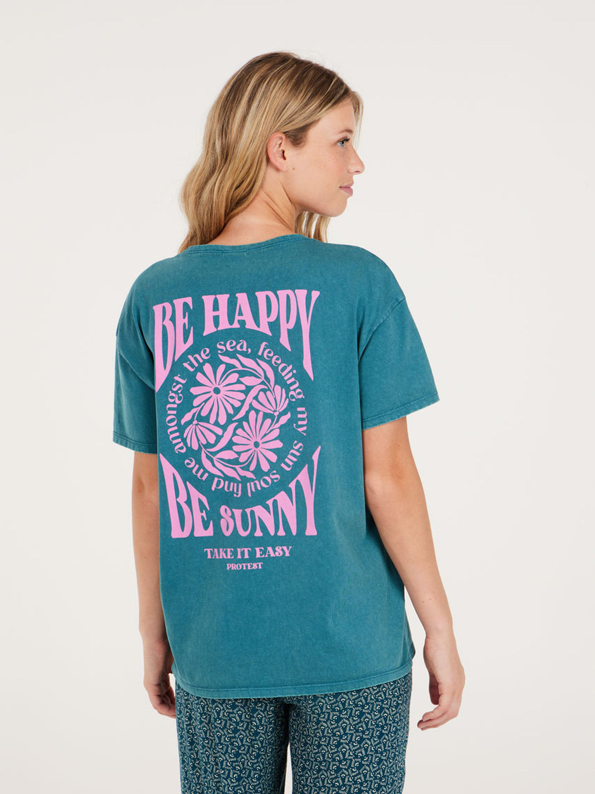PROTEST PRTXUE T-Shirt | Raku Blue