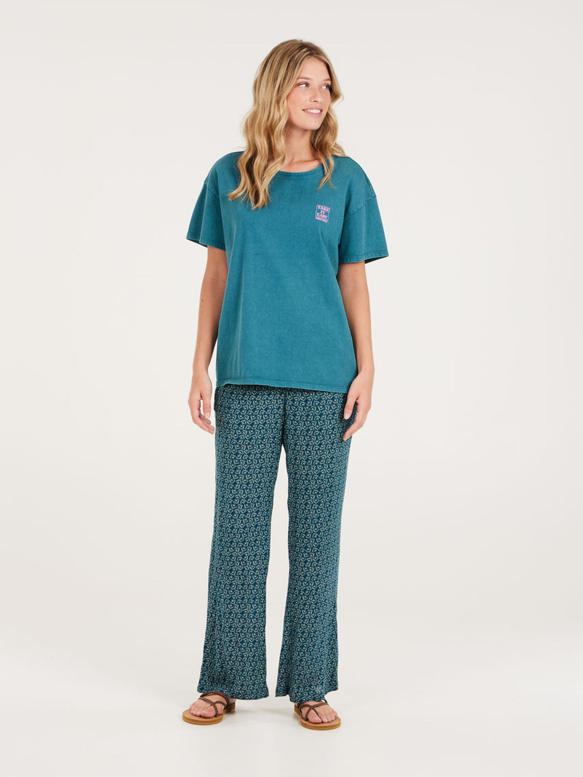 PROTEST PRTXUE T-Shirt | Raku Blue
