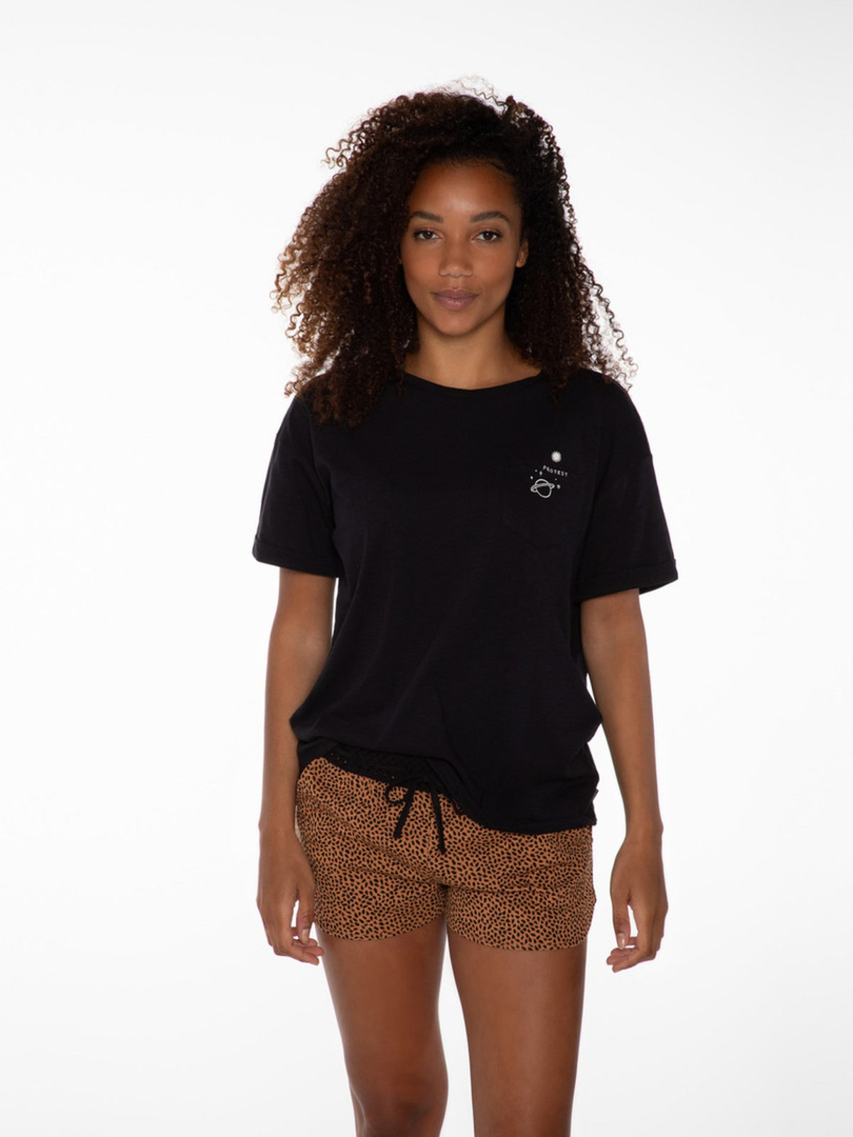 PROTEST BO t-shirt | True Black