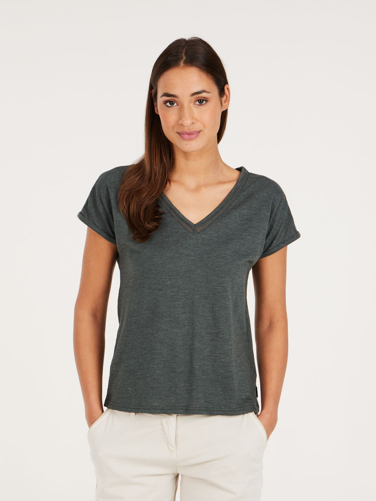PROTEST PRTMONDAYS t-shirt | Huntergreen