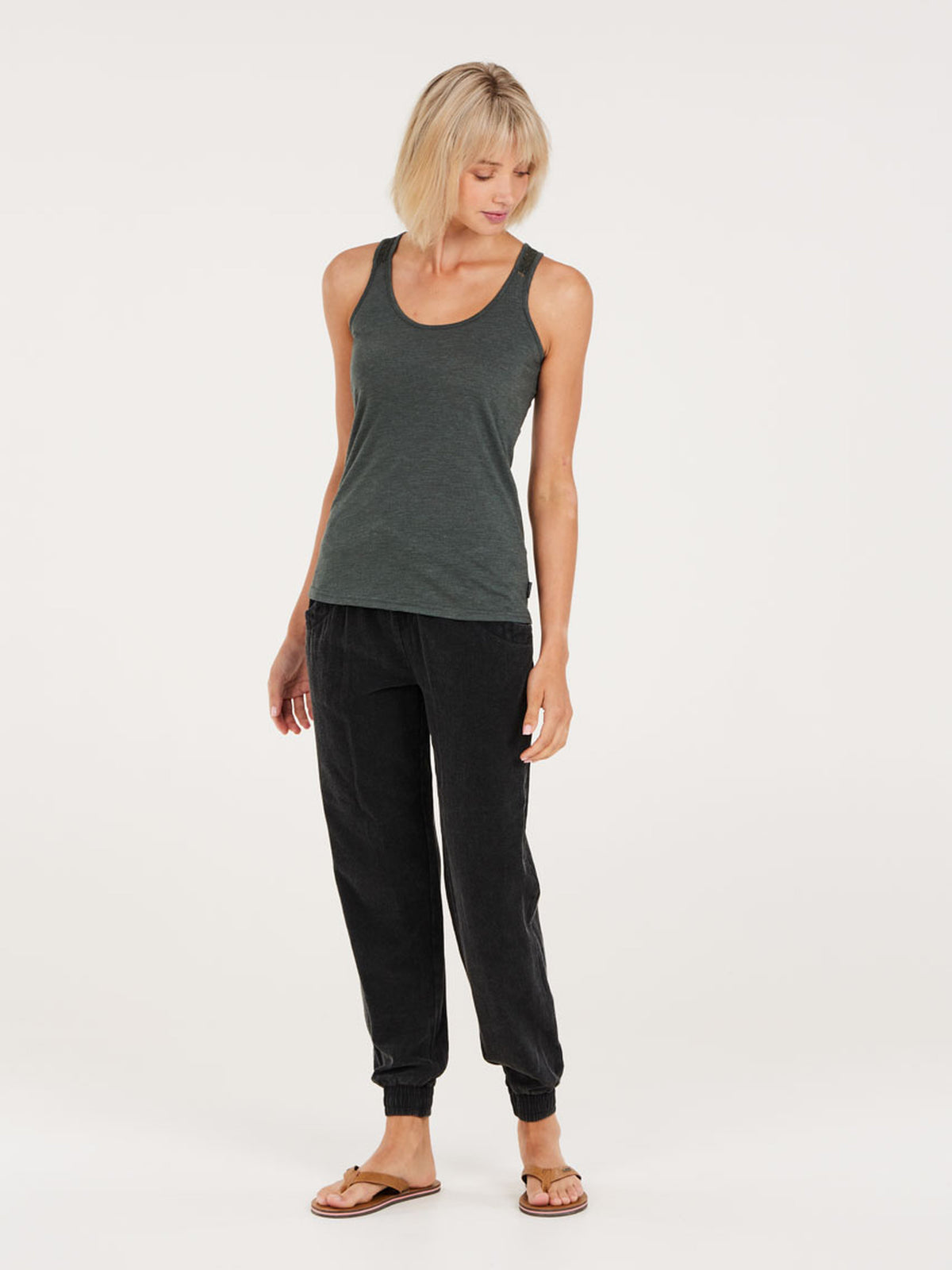 PROTEST PRTIMPULSE singlet | Huntergreen