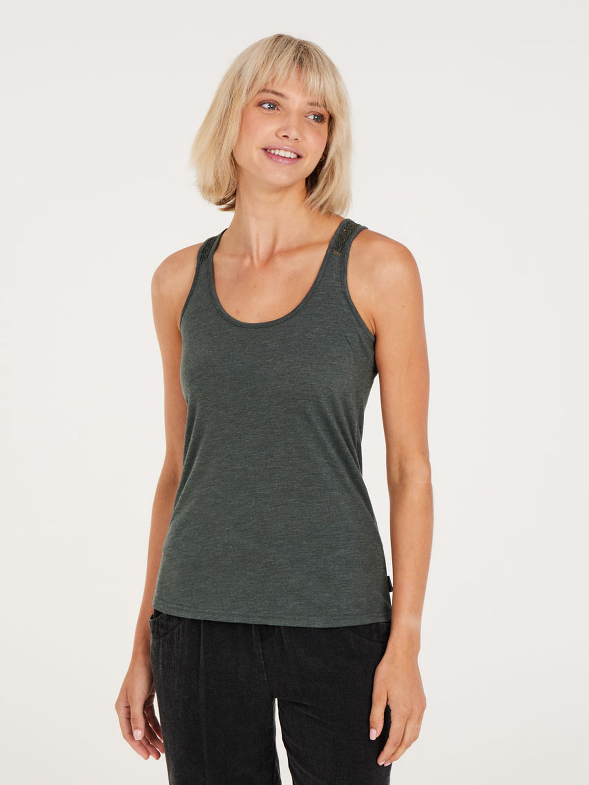 PROTEST PRTIMPULSE singlet | Huntergreen
