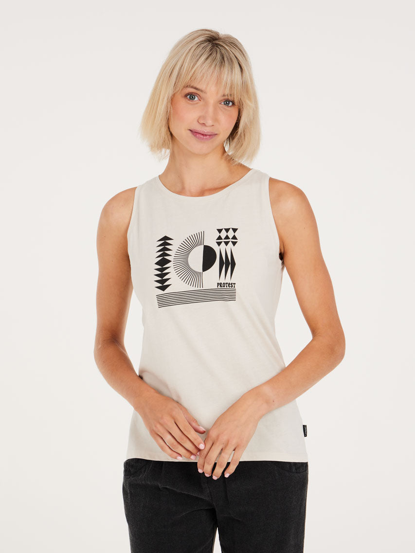 PROTEST PRTEVAN Singlet | Kitoffwhite