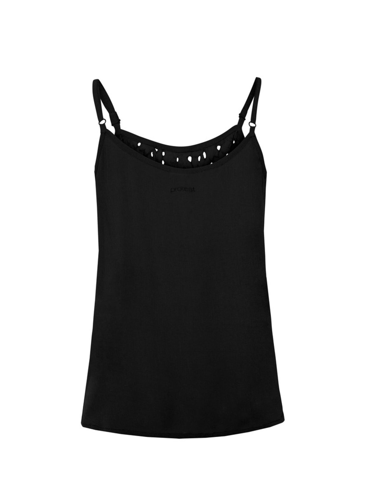 PROTEST PRTHAYLI spaghetti top | True Black