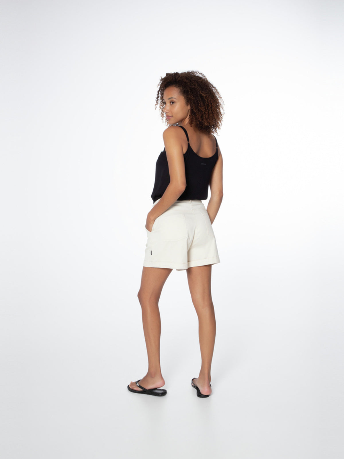 PROTEST PRTHAYLI spaghetti top | True Black