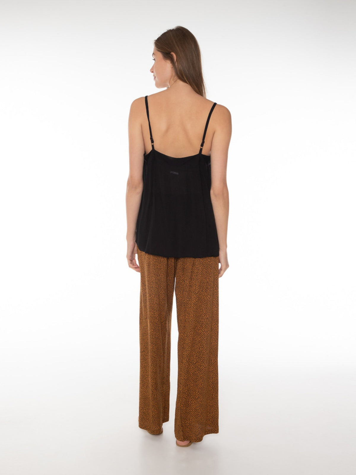 PROTEST NEW 21 spaghetti top | True Black