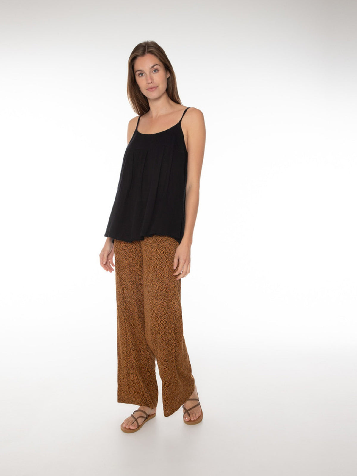 PROTEST NEW 21 spaghetti top | True Black