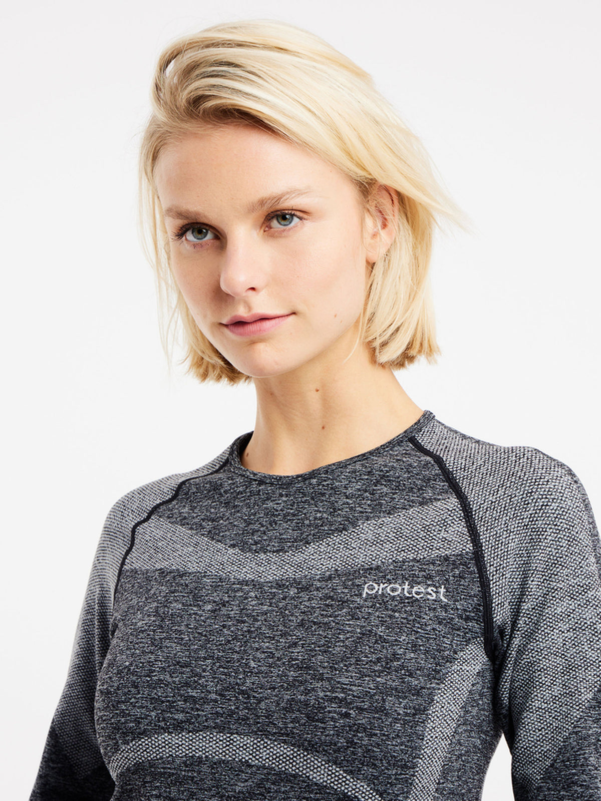 PROTEST PRTKOMBU Thermo Top | Dark Grey Melee